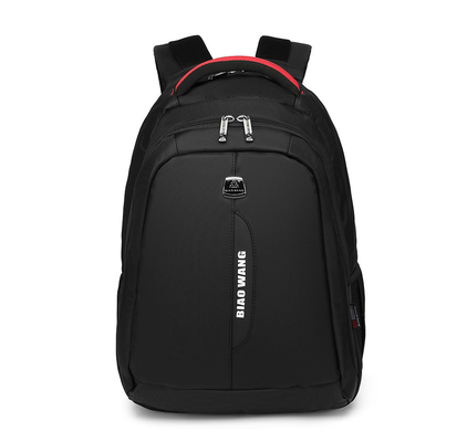 comprare Uomo Lightweight Nylon zaino Borsa Negro Business impermeabile 0,98kg online manufacture