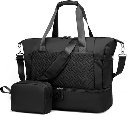 comprare Borsa da ginnastica impermeabile per sport in poliestere 600D con porta di ricarica USB online manufacture