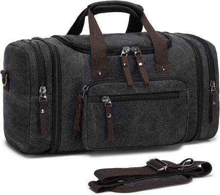 comprare Contiene 50 litri di articoli giornalieri Canvas Duffle Weekend Travel Bag online manufacture
