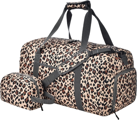 comprare 50L ripiegabile grande capacità Weekend Hospital Essentials Overnight Gym Travel Bag con vano scarpe online manufacture