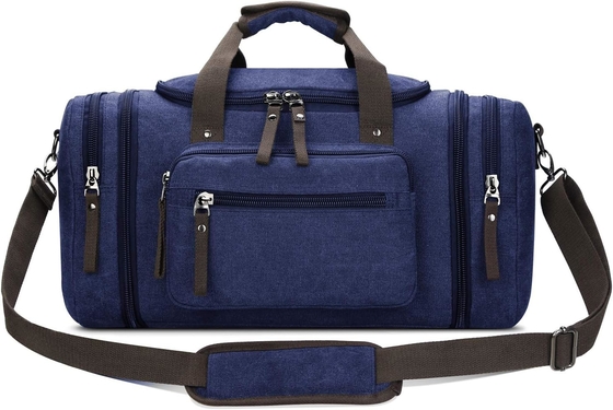 comprare Borsa da notte di tela blu Sport Gym Yoga Messenger Bag con maniglia online manufacture