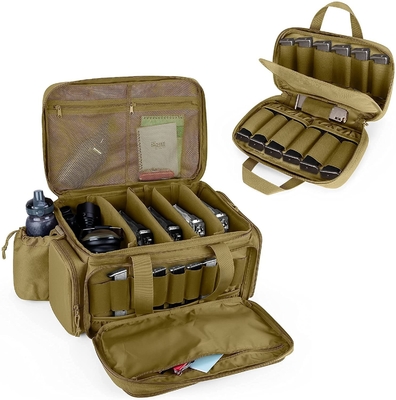 comprare Pistola a mano Piccola borsa per pistole a misura impermeabile rivista khaki 16x12x9