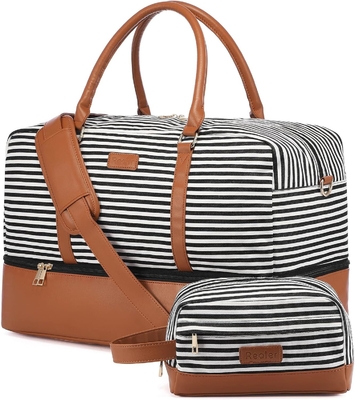 comprare Acque resistenti grande portatile per la notte Acque resistenti mamma ospedale weekender borsa da viaggio con vano per scarpe online manufacture