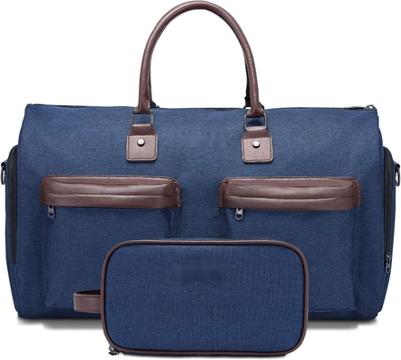 comprare Portate un grande sacchetto blu 2 in 1 valigia personalizzata con sacchetto igienico online manufacture