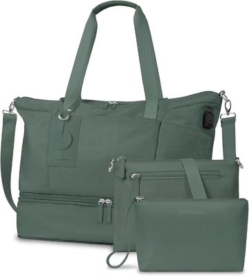 comprare Carry On Tote Espandibile Weekend Gym Duffle Custom Con Compartimento Per Scarpe E Tasca Bagnata online manufacture