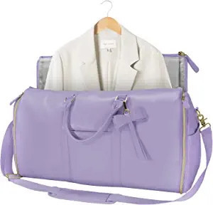 comprare Pug pelle donna borsa da viaggio con sacchetto per scarpe valigia appesa online manufacture