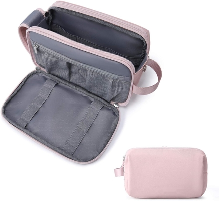 comprare Pink Dopp Kit Barbiere resistente all'acqua Cosmetico trucco Borsa da viaggio personalizzata Per donne online manufacture