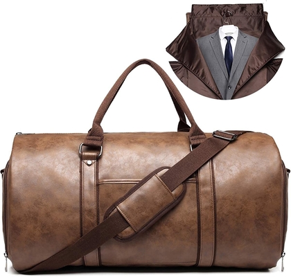 comprare 50L di pelle Custom Travel Garment Bag Compartimento Business Mens Suit ISO900 online manufacture