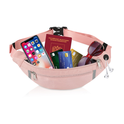 comprare Portafoglio spalla Fanny Rosa Borsa da vita personalizzata Crossbody escursionistico per donne 12.8X9.6 