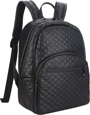 comprare Grande Capacità Nero PU Acqueproof Custom Travel Proof Bag Per Uomini Con Serratura online manufacture