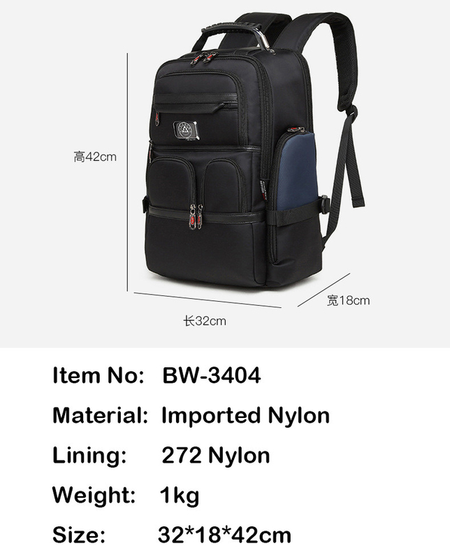 Zaino anti-furto Borsa di cuoio 19.5x15x11 18 X 14 X 8 pollici 17 pollici