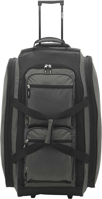 Xl Women'S Rolling Travel Duffel Bags con vano per scarpe 21 20 19 18 pollici