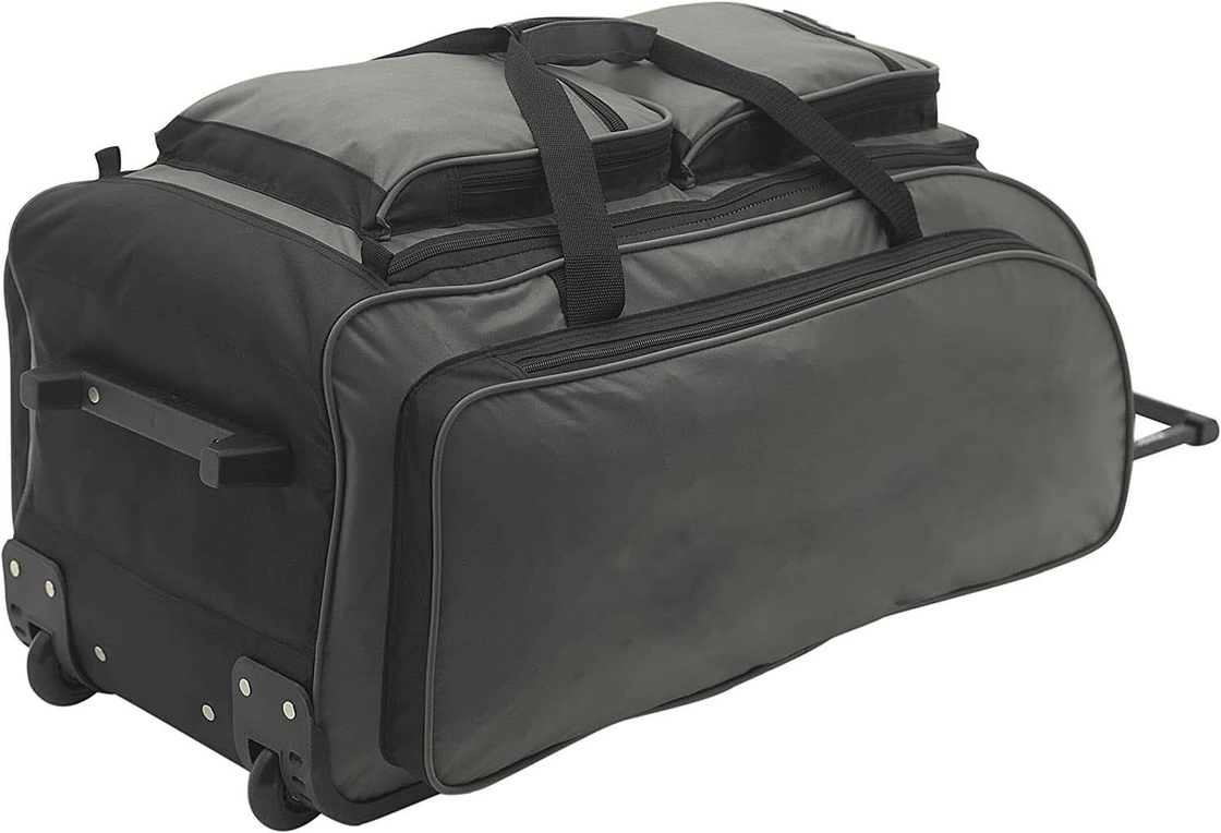 Xl Women'S Rolling Travel Duffel Bags con vano per scarpe 21 20 19 18 pollici