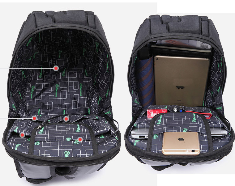 Zaino da viaggio personalizzato grande 16.14x10.43x1.18
