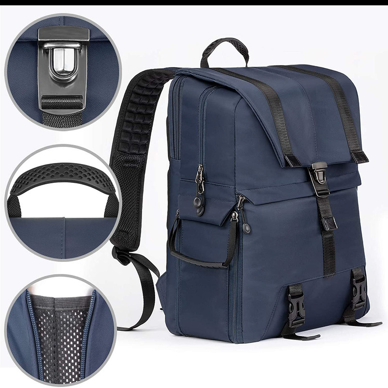 Ricetta pesante resistente all'acqua Laptop grande e fotocamera DSLR Ricetta da viaggio personalizzata con porta treppiede