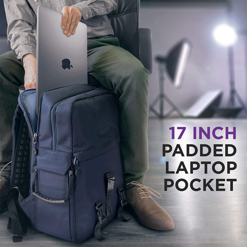 Ricetta pesante resistente all'acqua Laptop grande e fotocamera DSLR Ricetta da viaggio personalizzata con porta treppiede