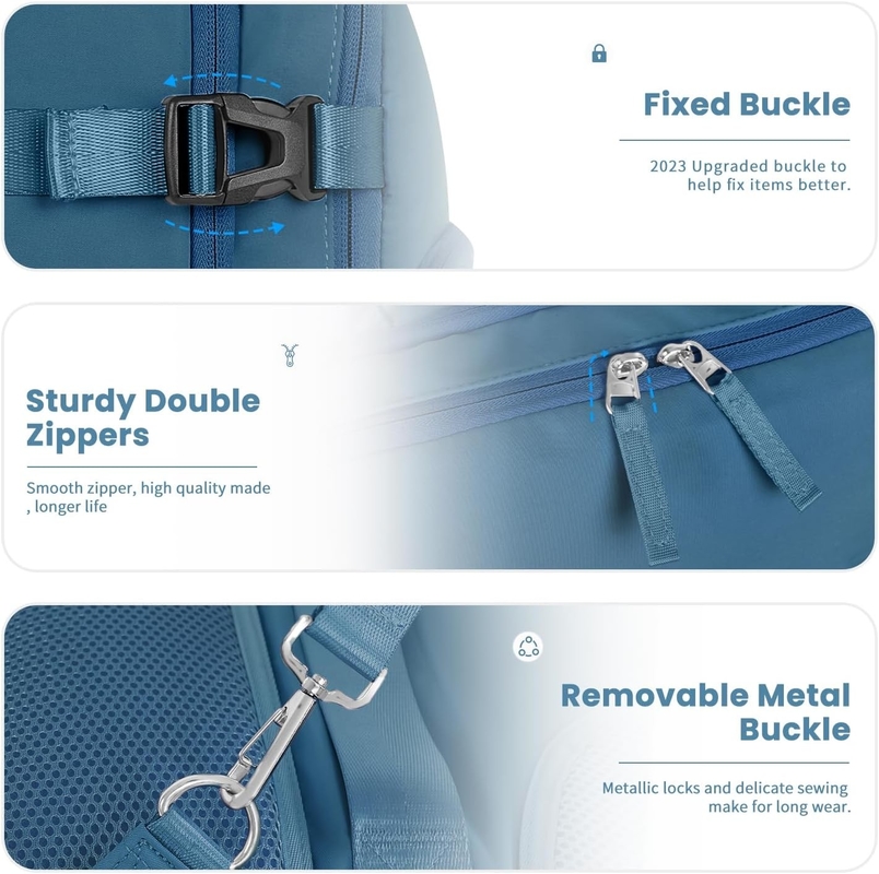 Acque resistenti Per lavoro Per escursioni Casual Portare in giro Borsa da viaggio Per volo Approvato Adaptabile Laptop da 16 pollici