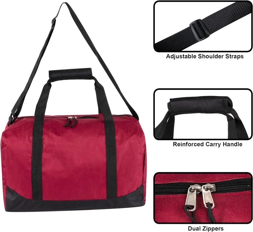 30 litri 17 pollici di tela weekend bag overnight viaggio porta su spalla sacchetto Tote