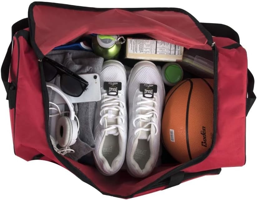 30 litri 17 pollici di tela weekend bag overnight viaggio porta su spalla sacchetto Tote