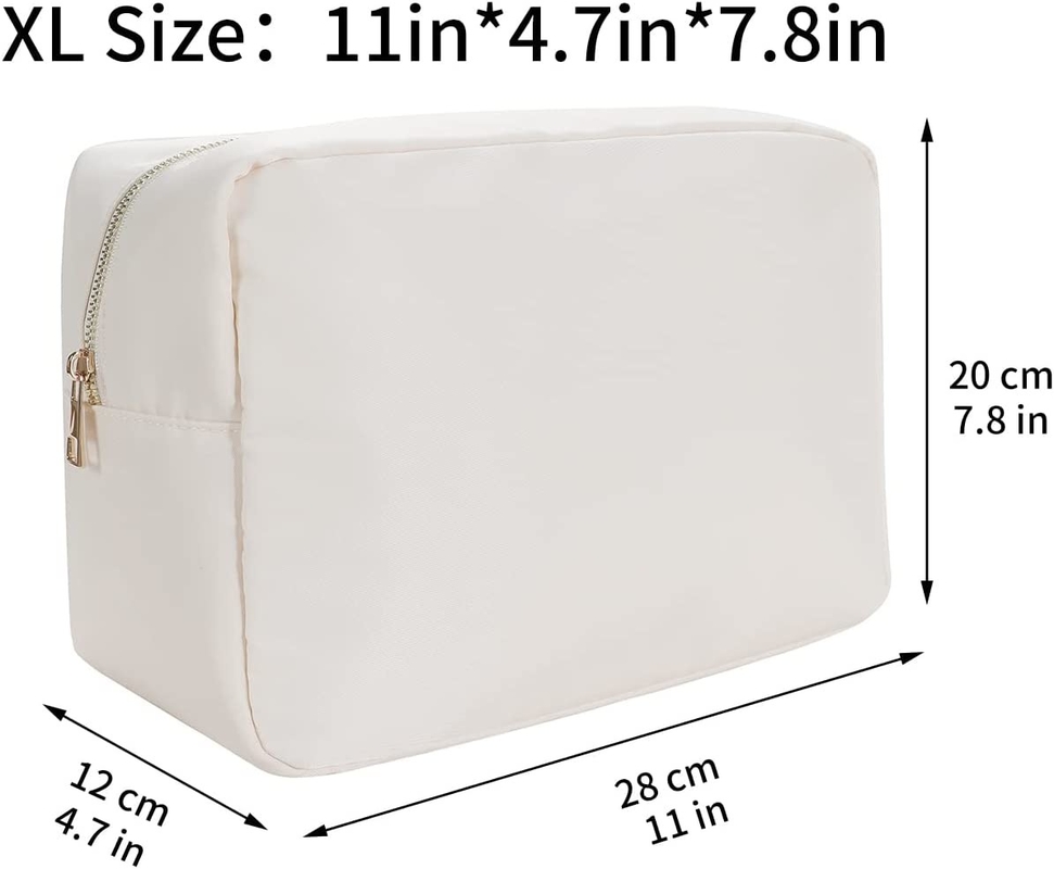 Borsa impermeabile per il trucco, borsa cosmetica da viaggio, borsa per donne.