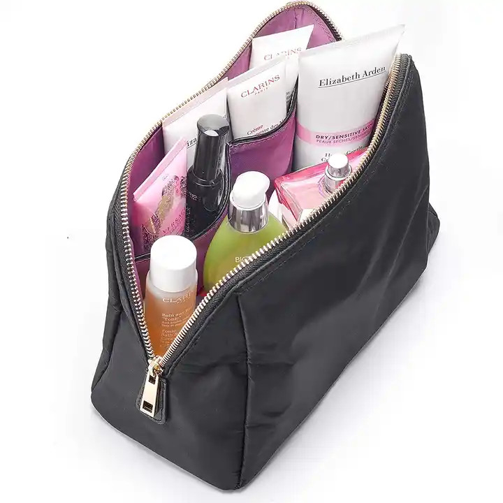 Trasferimento stampa donna organizzatore trucco di viaggio carino 10 x 3 x 8 pollici etichetta privata