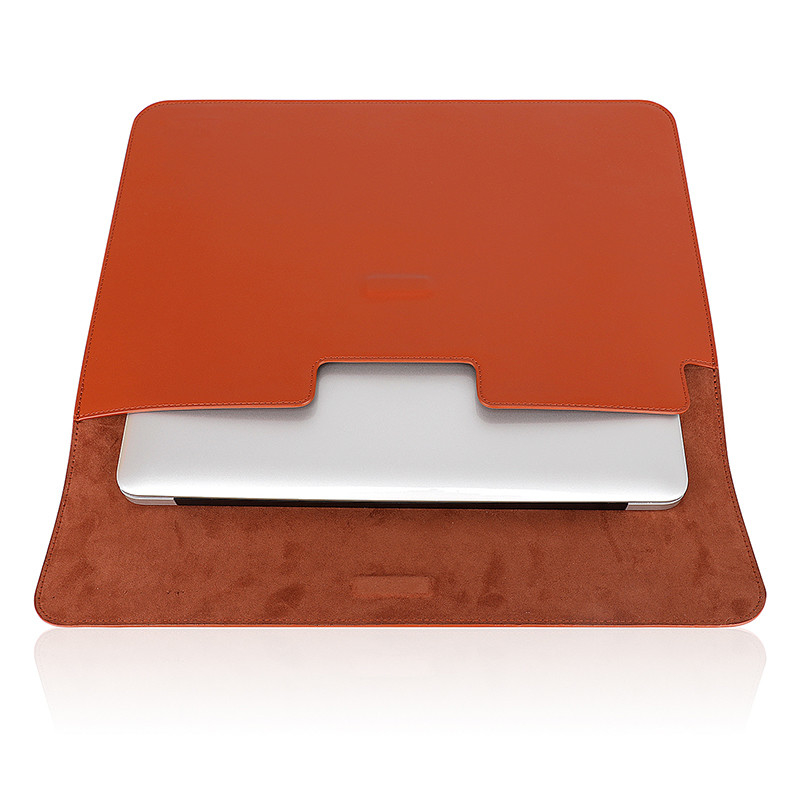 Borse portatili personalizzate per le donne per Macbook Pro 13 13,3 pollici Computer Sleeve Leather Envelope Flap