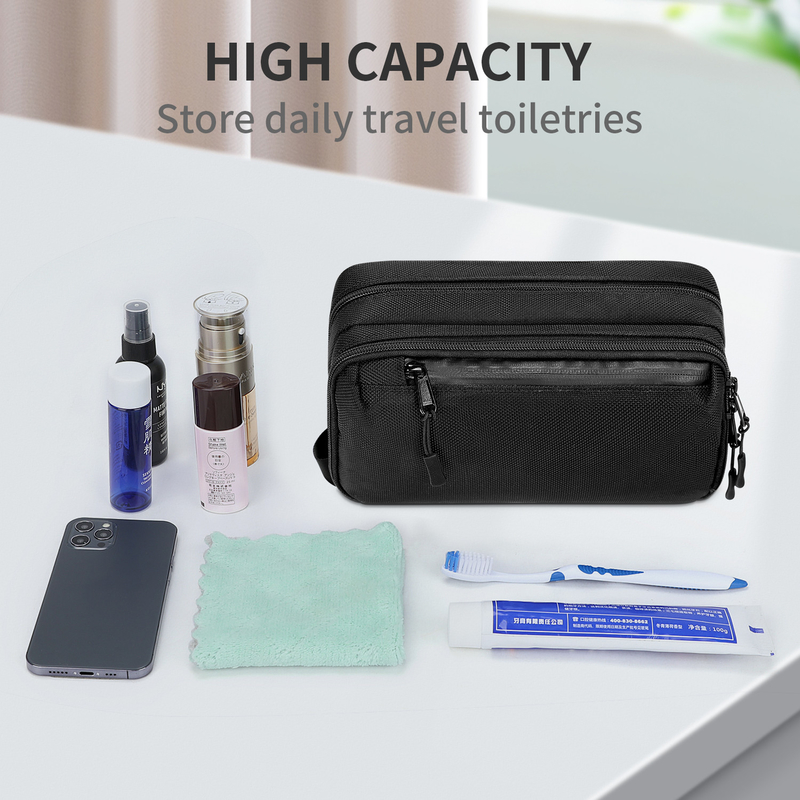 Organizzatore di sacchetti igienici personalizzati per viaggi