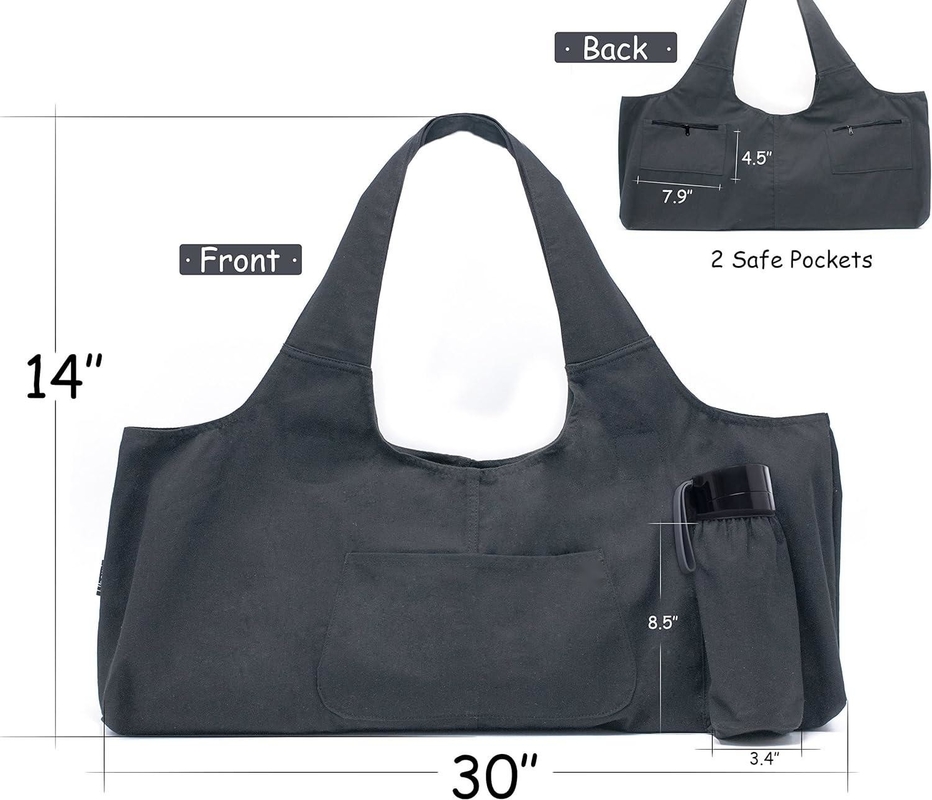 Sacchetti da bagno personalizzabili e resistenti da 13,6 once con tasche di stoccaggio multifunzionale