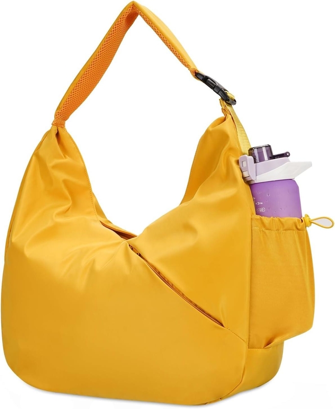 Grande borsa da ginnastica con porta tappeto yoga nascosto / borse da ginnastica personalizzabili vano scarpe