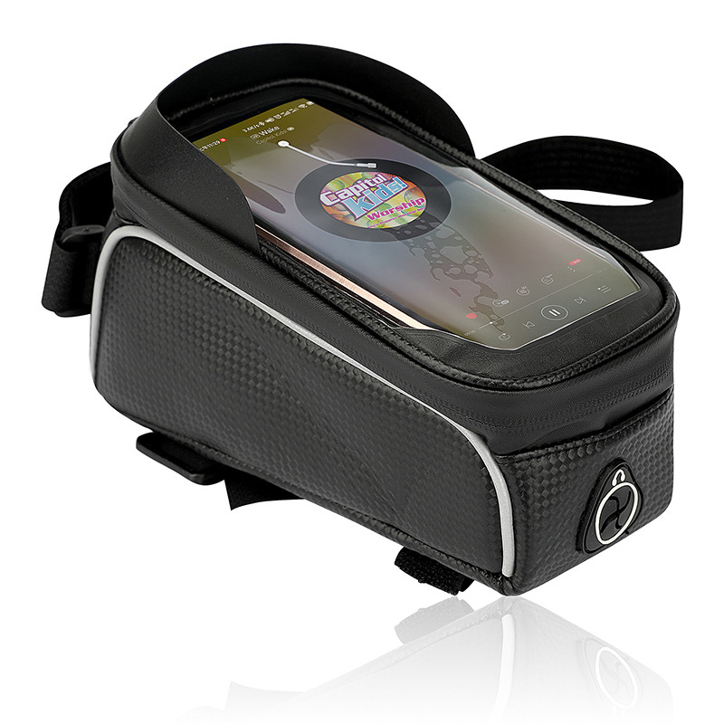 OEM o ODM Waterproof Bicycle Phone Bag Front Frame Bicycle Bag Bag 8x3x5