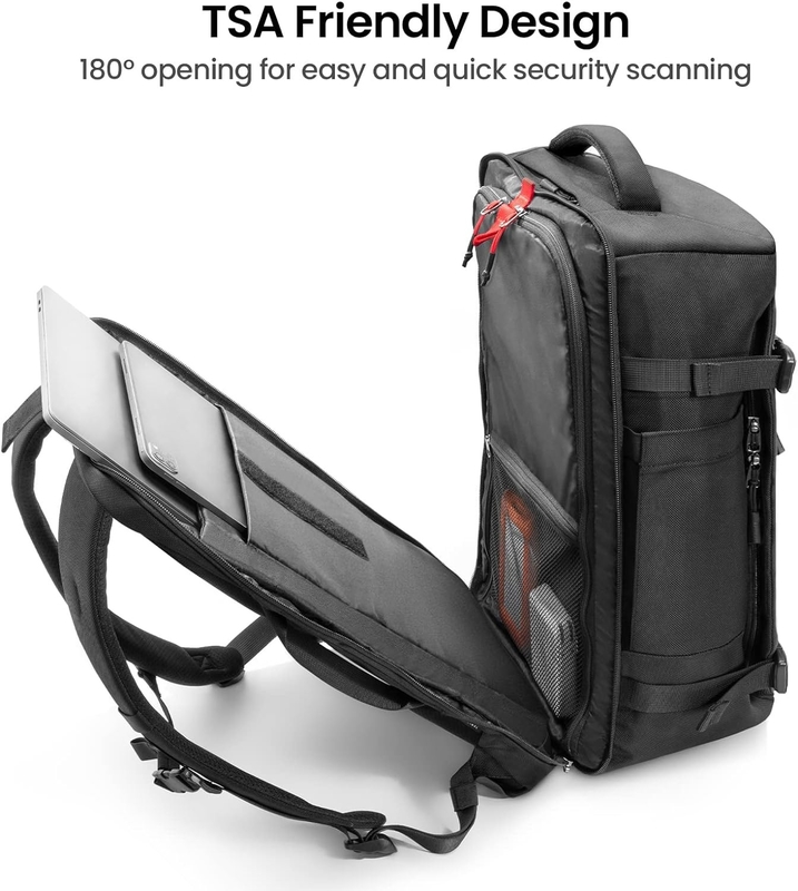 Volo approvato Portate con voi una borsa da viaggio personalizzata nera grande capacità per viaggi d'affari