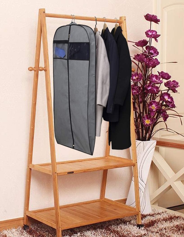 Indumento da viaggio leggero per abiti da viaggio per abiti protettivo con cerniera appesa 24x32