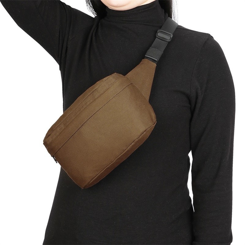 MTB Motociclo Corpo croce cintura cintura borsa per donne Sling Spalla escursione 8.5X2.5X4.5 