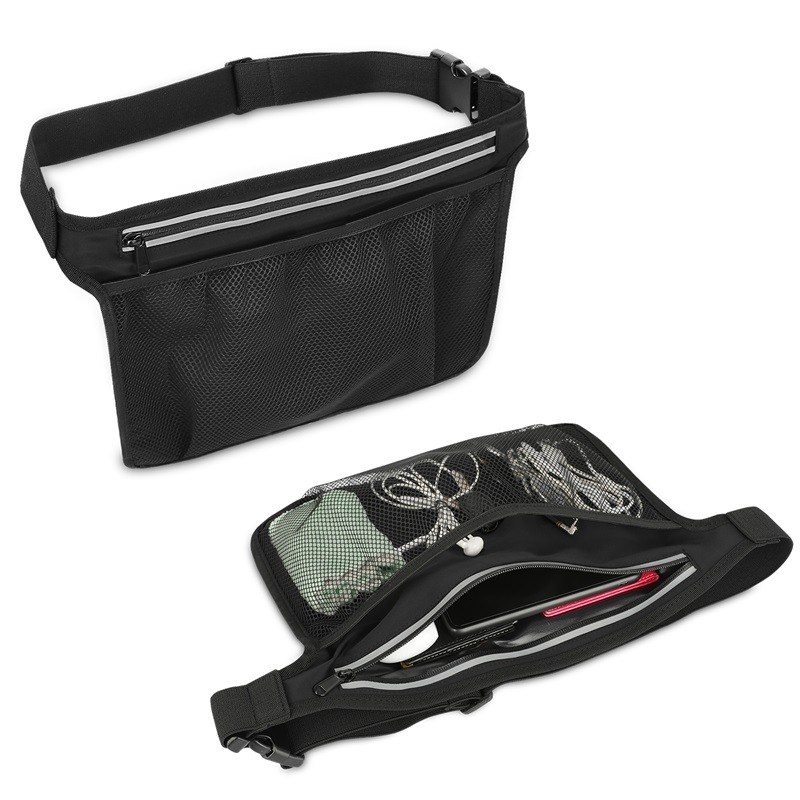 4.5 X 5.5 12.8 X 9.6 Bicicletta Campeggio Fanny Pacco cintura Crossbody Sac Hig