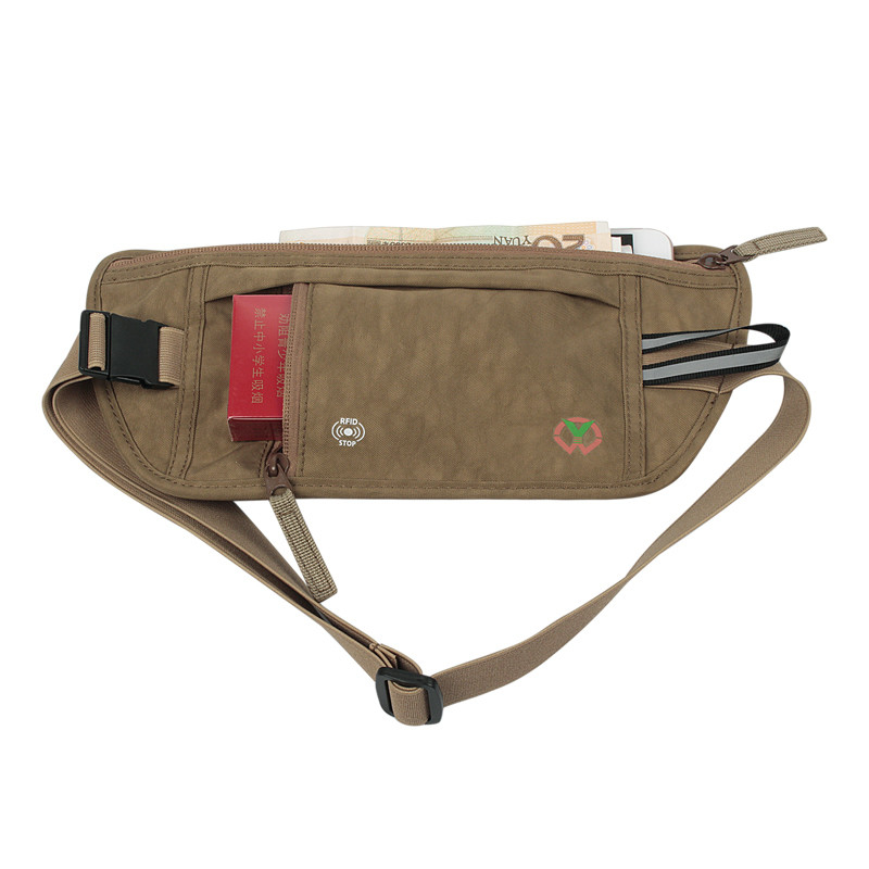Utility Small Running Bag Custom Waist Bag Bodypack Case Sport Corpo snello 29X14CM