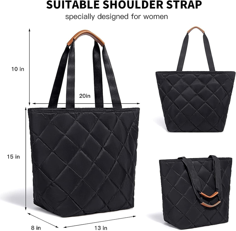 Trasporto grande isolato riutilizzabile alimentari Tote Picnic Custom Travel Cooler Bag per cibo freddo o caldo