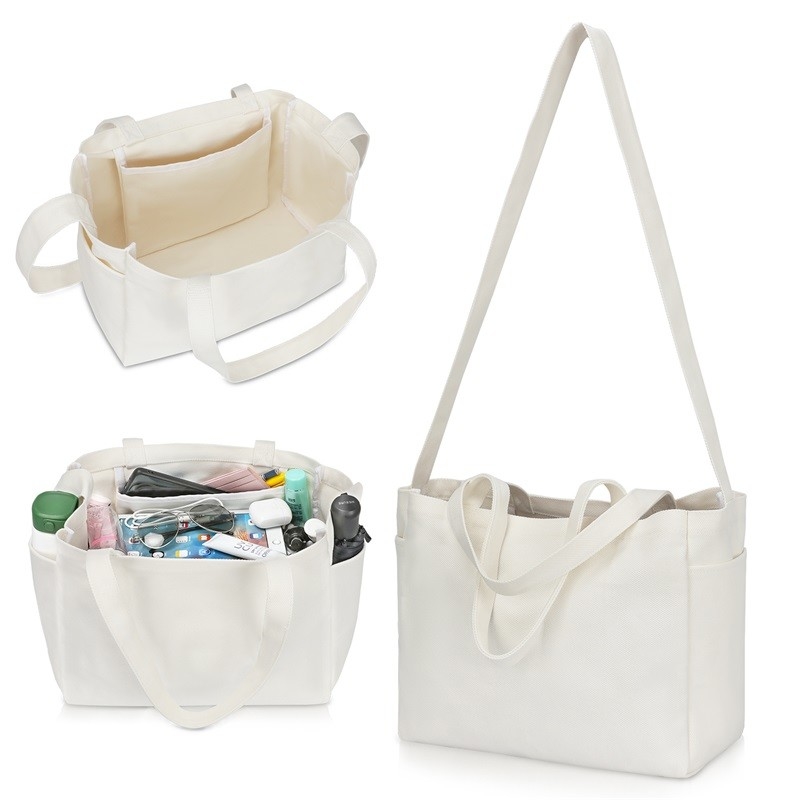 Borsa per la spesa riutilizzabile a manicotto pieghevole 4.4x6.7x11