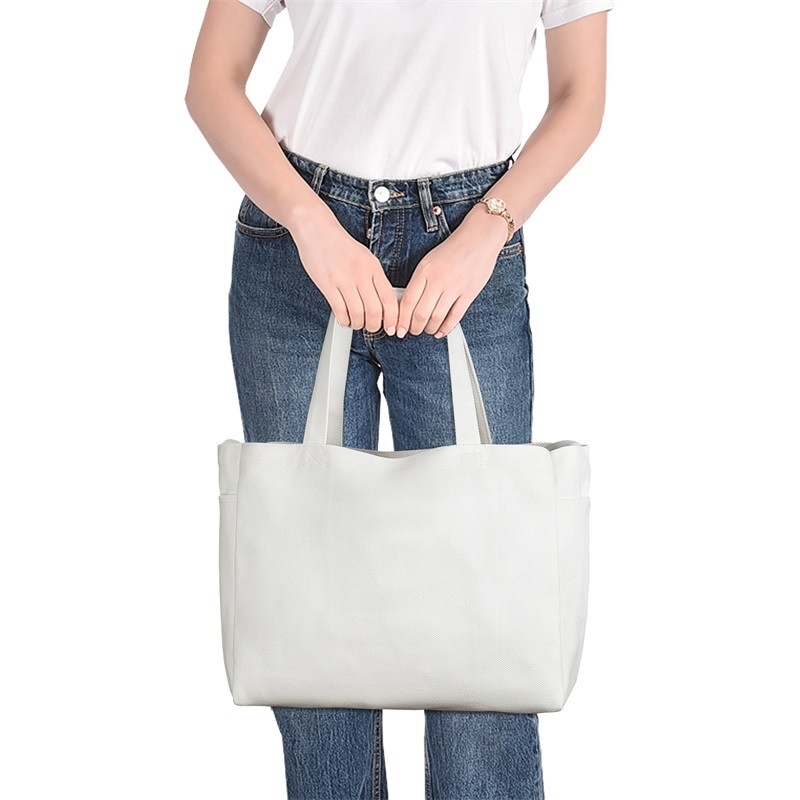 Borsa per la spesa riutilizzabile a manicotto pieghevole 4.4x6.7x11