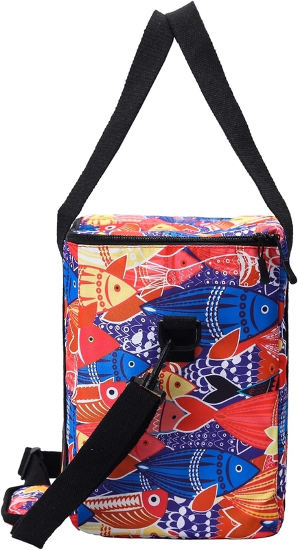 Borsa portatile pieghevole isolante raffreddatrice impermeabile leggero grande morbido con cintura a spalla imbottita