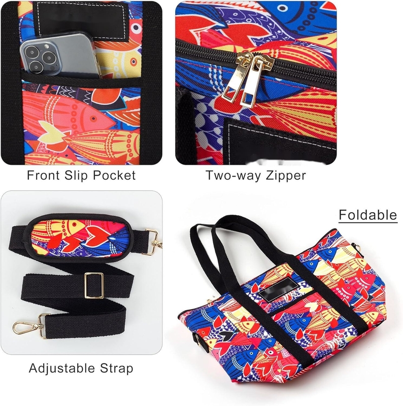 Borsa portatile pieghevole isolante raffreddatrice impermeabile leggero grande morbido con cintura a spalla imbottita