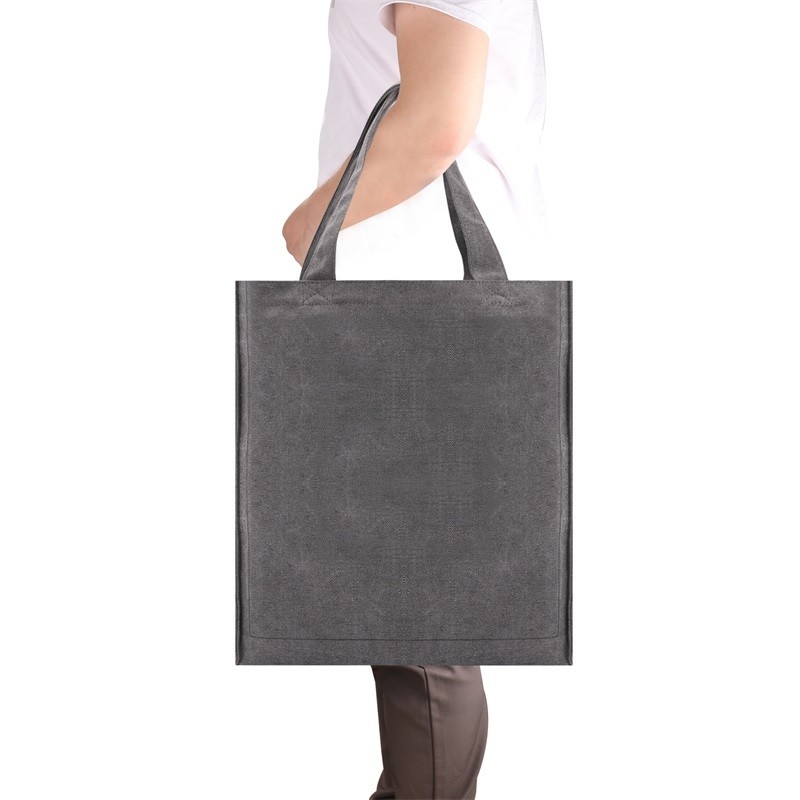 Borse per la spesa su misura riutilizzabili per l'ambiente Borse da mano in tela per donna Borse da 13X3X16