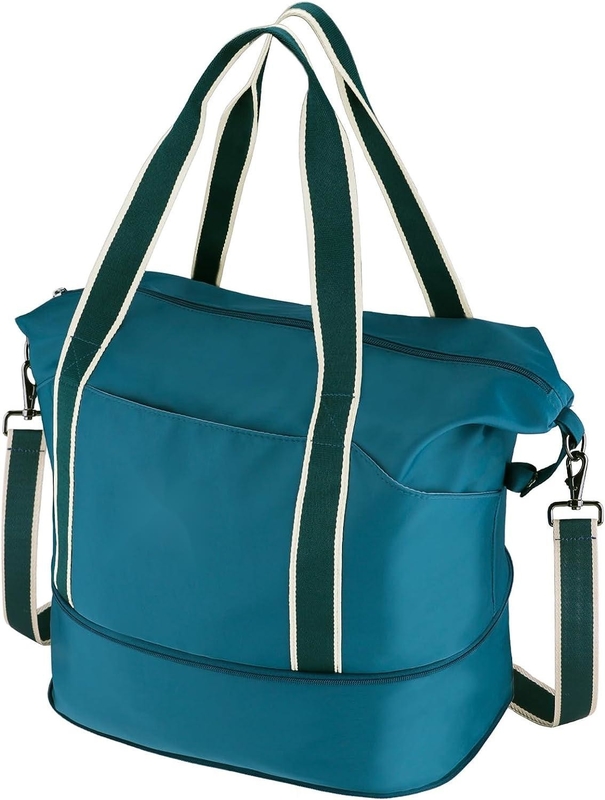 Pieghevole impermeabile Weekend Overnight Carry On Gym Baggage Borsa da viaggio personalizzata con cintura a spalla staccabile