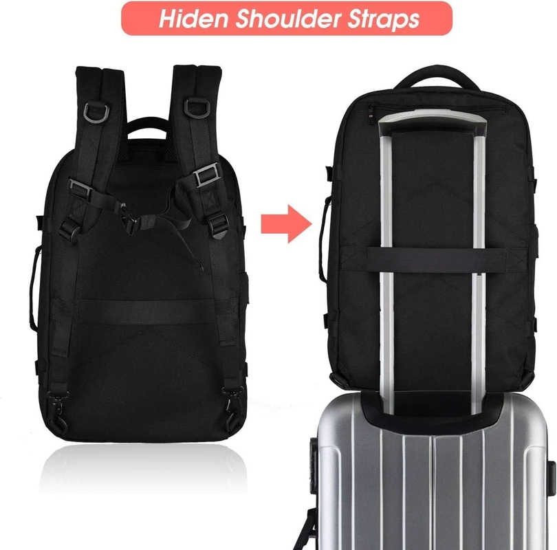 40L bagagli approvati per il volo portatile resistente all'acqua weekend overnight bag per laptop da 17 pollici