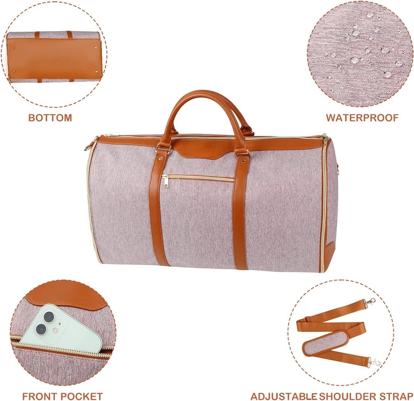 3 in 1 Waterproof pieghevole valigia appesa abito weekender porta viaggio customisato borsa di abbigliamento