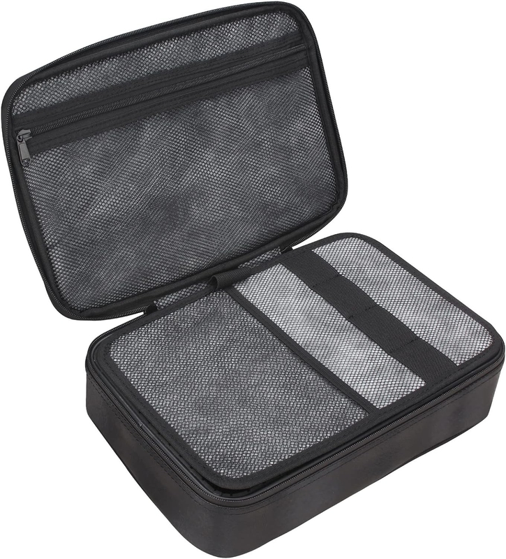Colore nero grande capacità di stoccaggio impermeabile customizzato viaggio antiodori con serratura